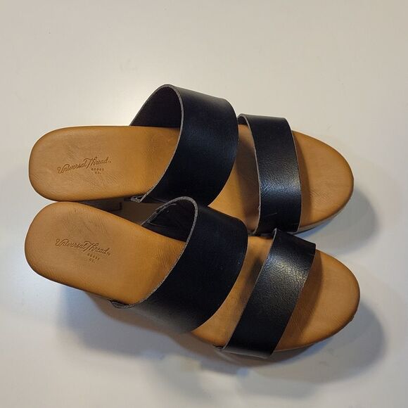 UNIVERSAL THREAD CLOGS OPEN TOE SLIP-ON WOMEN"S SANDAL - Picture 9 of 15